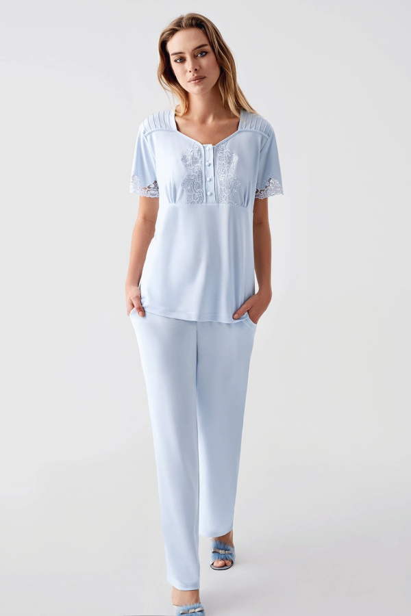 Freshness 322 Kadın Sabahlıklı Pijama Takımı