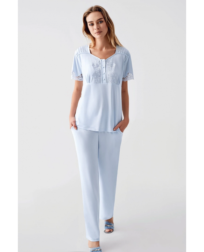 Freshness 322 Kadın Sabahlıklı Pijama Takımı