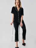 Freshness 324 Kadın 4'Lü Sabahlıklı Şorlu Pijama Takımı