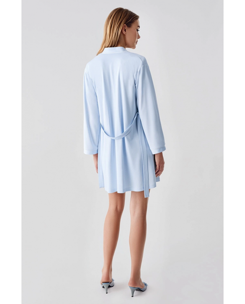 Freshness 324 Kadın 4'Lü Sabahlıklı Şorlu Pijama Takımı