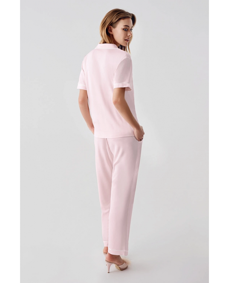 Freshness 324 Kadın 4'Lü Sabahlıklı Şorlu Pijama Takımı