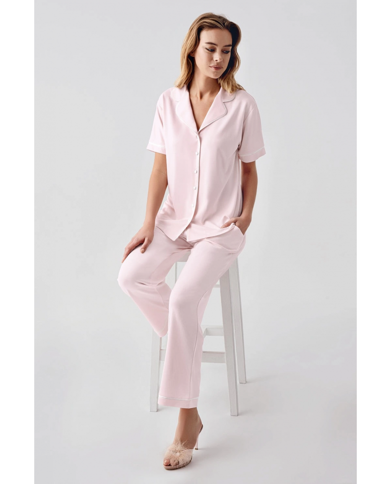 Freshness 324 Kadın 4'Lü Sabahlıklı Şorlu Pijama Takımı