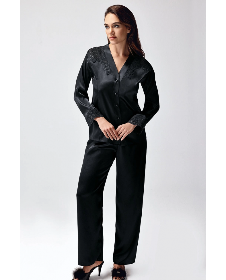 Freshness 9950-PT Saten Dantel Detaylı Pijama Takımı