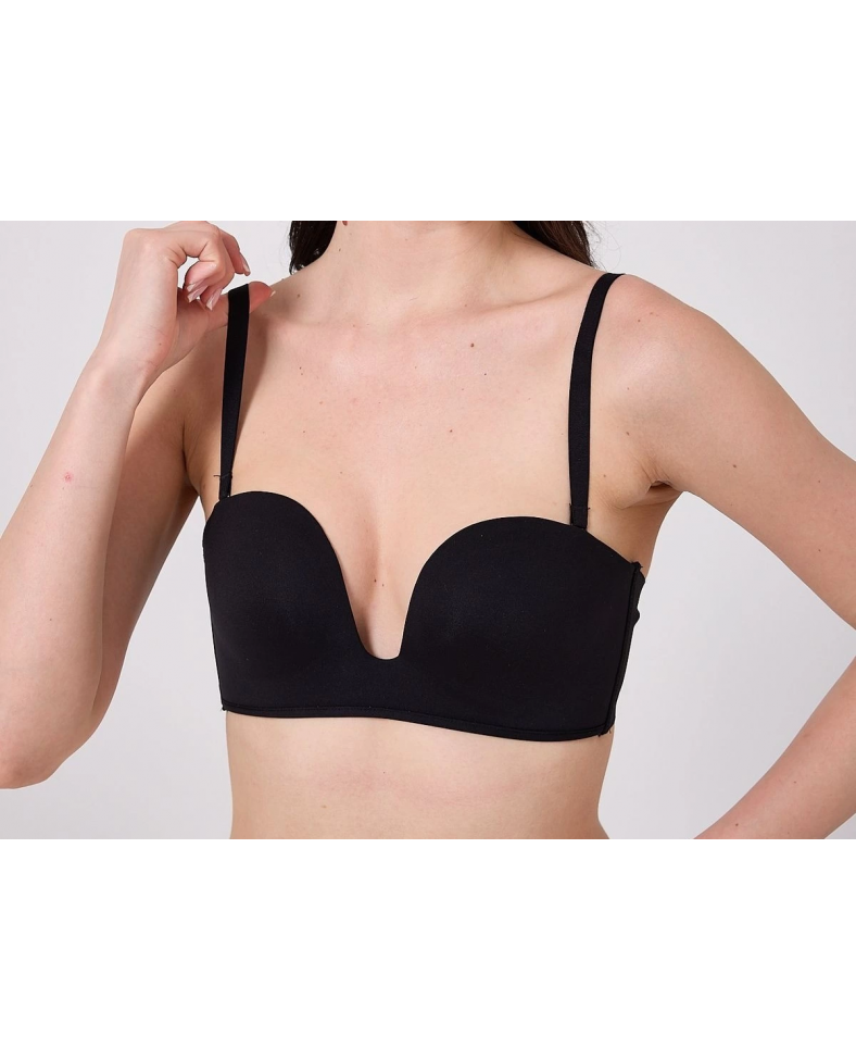 Freshness MSF05 Destekli V Dekolte Lazer Kesim Sütyen