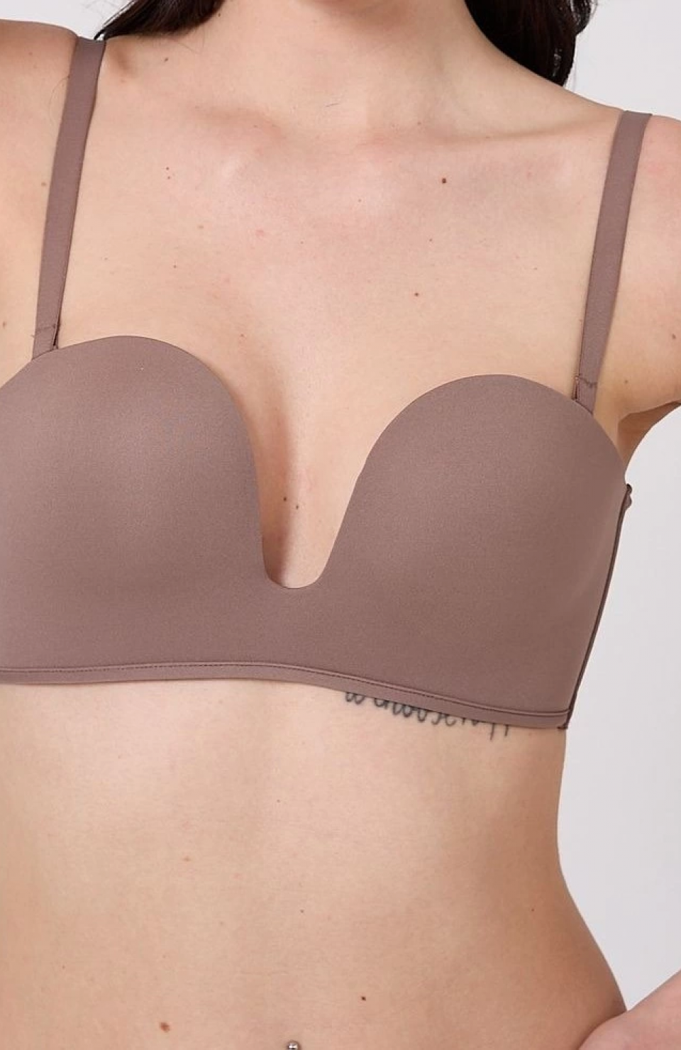 Freshness MSF05 Destekli V Dekolte Lazer Kesim Sütyen