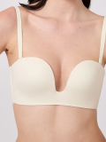 Freshness MSF05 Destekli V Dekolte Lazer Kesim Sütyen