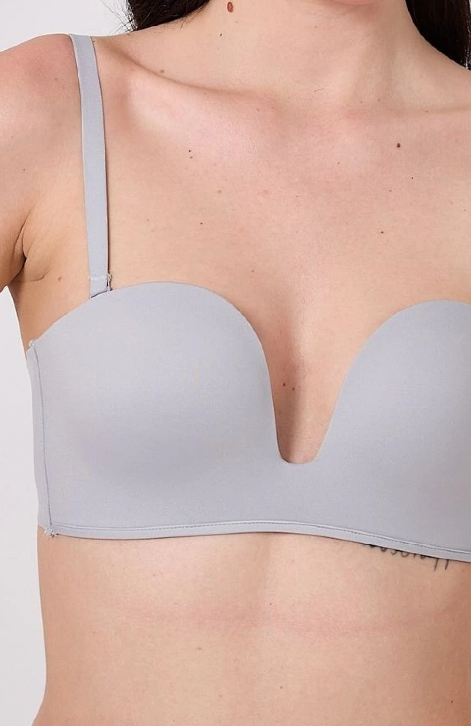 Freshness MSF05 Destekli V Dekolte Lazer Kesim Sütyen