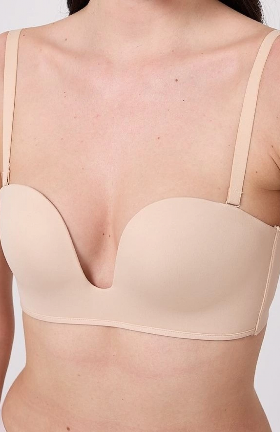 Freshness MSF05 Destekli V Dekolte Lazer Kesim Sütyen