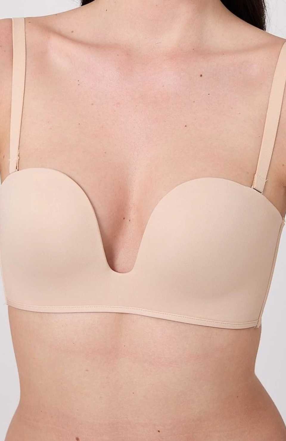 Freshness MSF05 Destekli V Dekolte Lazer Kesim Sütyen