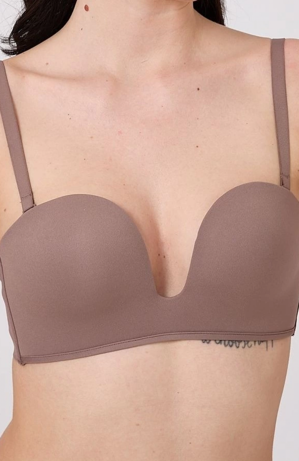 Freshness MSF05 Destekli V Dekolte Lazer Kesim Sütyen