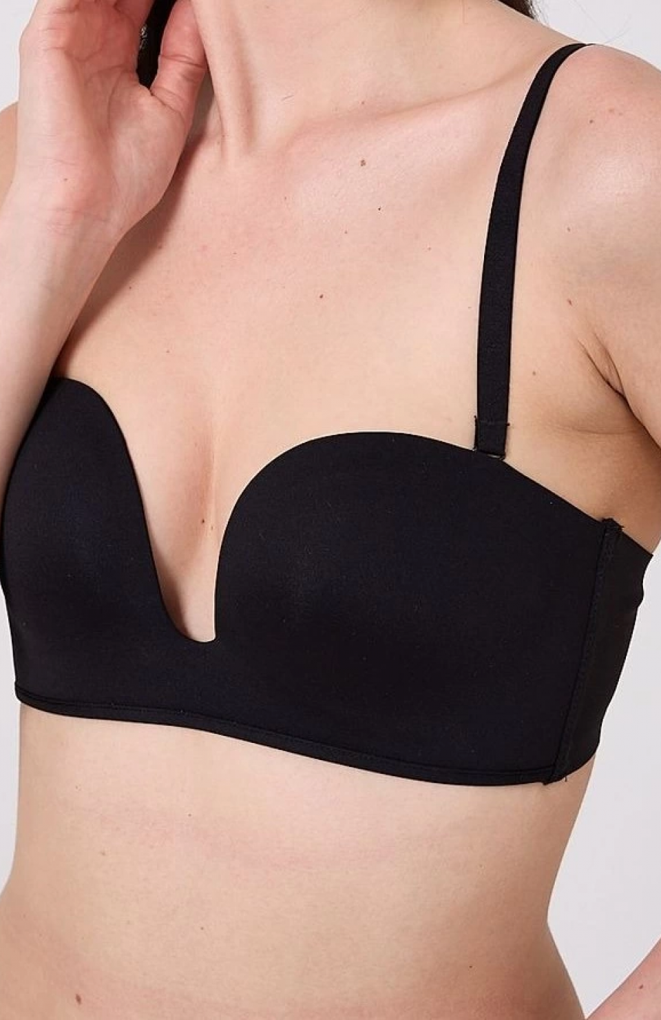 Freshness MSF05 Destekli V Dekolte Lazer Kesim Sütyen