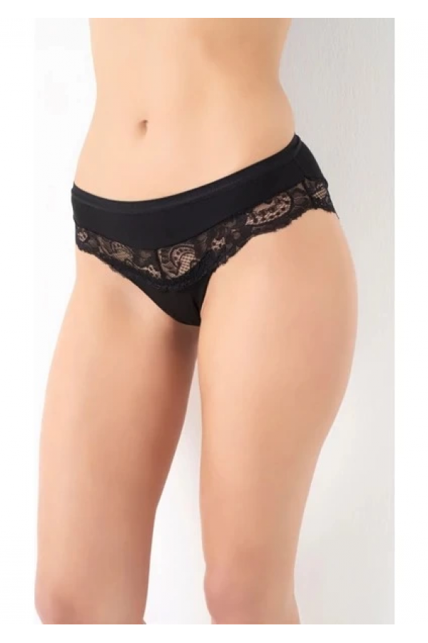 G-Box 932 Bayan Dantel Detaylı Cotton Bikini Külot