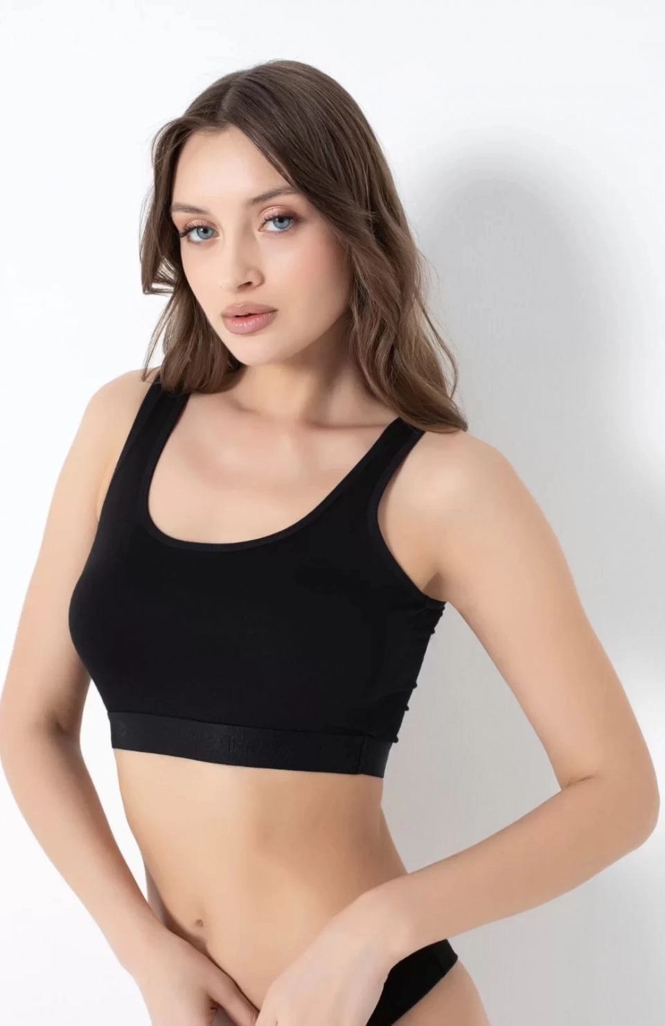 G-Box 941 Bayan Bambu Kalın Askılı Pedli Büstiyer