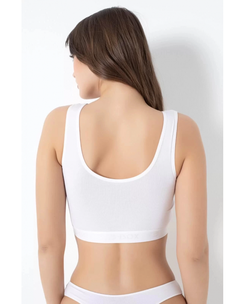 G-Box 941 Bayan Bambu Kalın Askılı Pedli Büstiyer