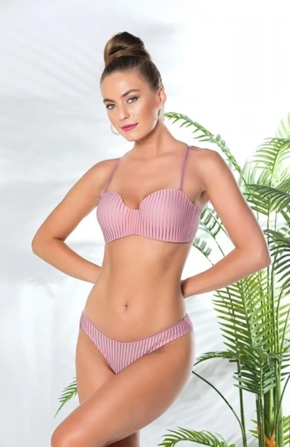 Gallipoli 31761 Bayan Straplez Lotus  Sütyen ve Külot Takım