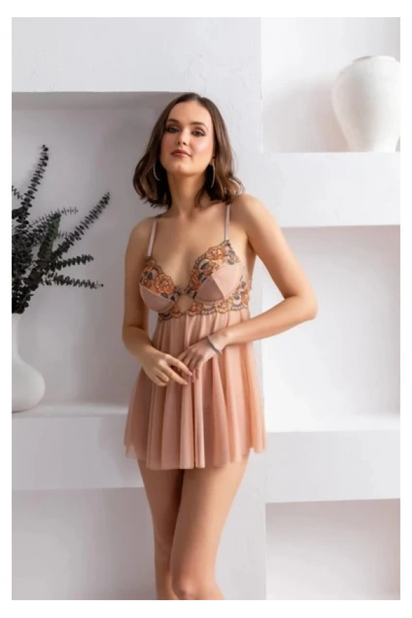 Gallipoli 31932 Bayan Babydol ve String Takım