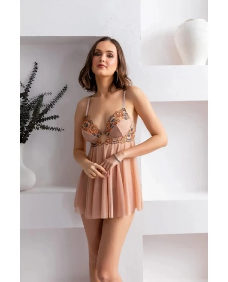 Gallipoli 31932 Bayan Babydol ve String Takım