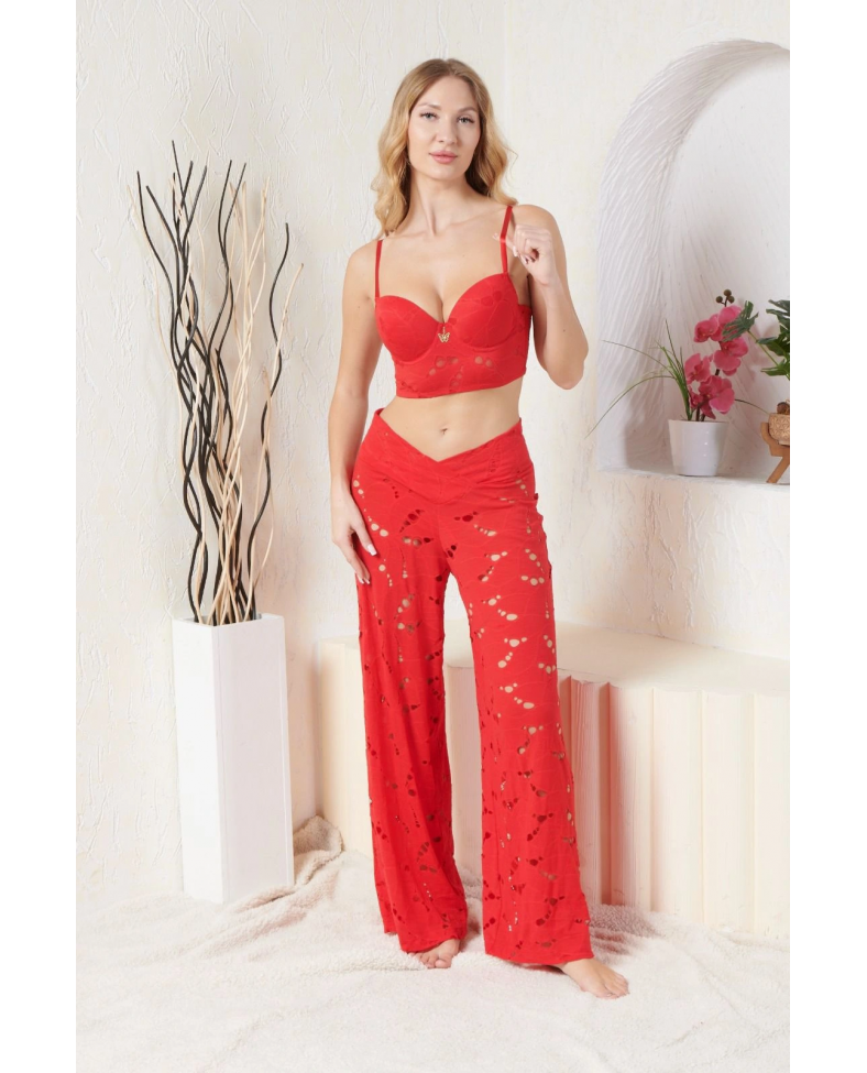 Gallipoli 32194 Kadın Büstiyer,Slip ve Pantolon Takım