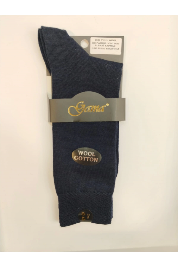 Gama 382 Erkek Merinos Yün Çorap