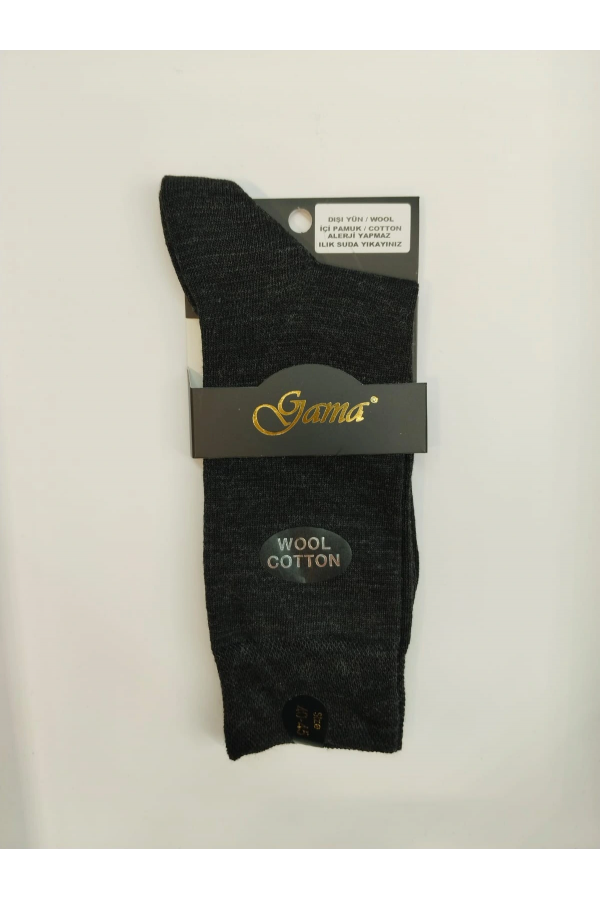 Gama 382 Erkek Merinos Yün Çorap