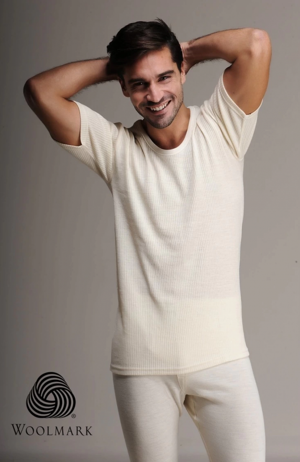 Hasyün 1000 %100 Yün Erkek Kısa Kol Fanila