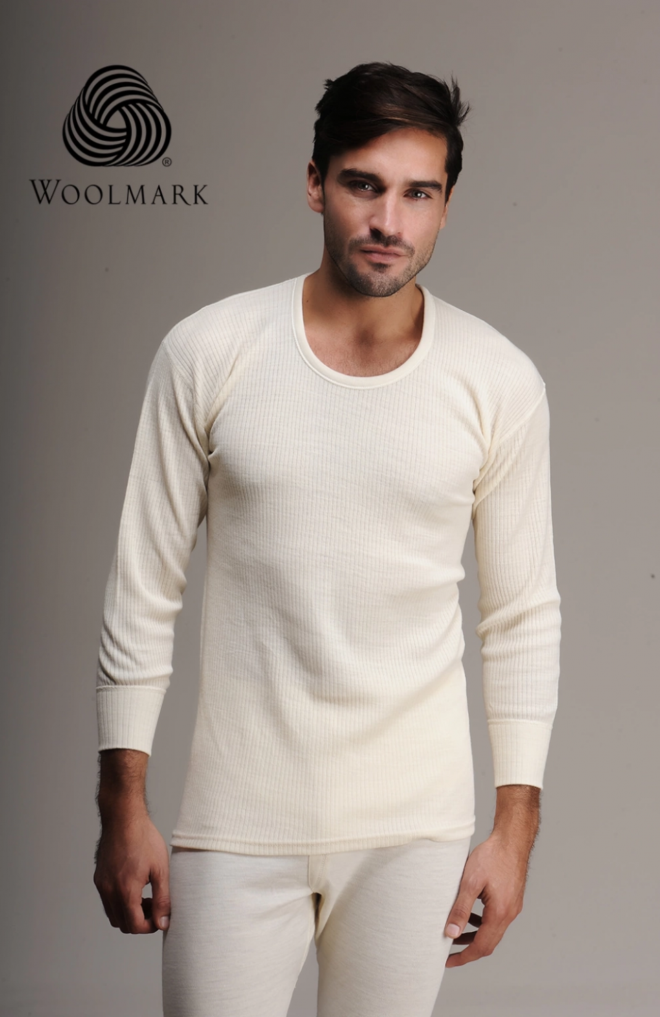 Hasyün 1002 %100 Yün Erkek Uzun Kol Fanila