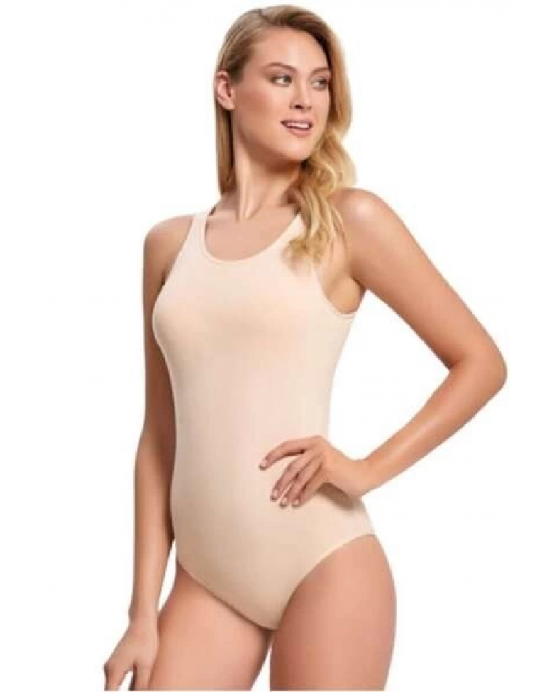 Imer 9252 Kadın Kalın Askılı Çıtçıtlı Atlet