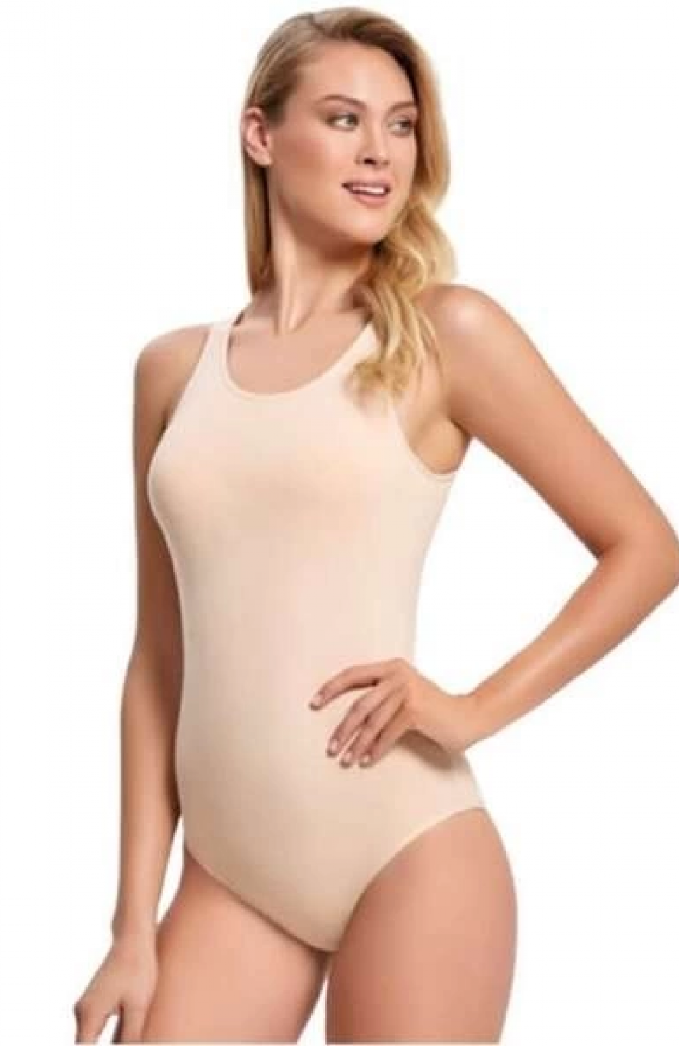 Imer 9252 Kadın Kalın Askılı Çıtçıtlı Atlet