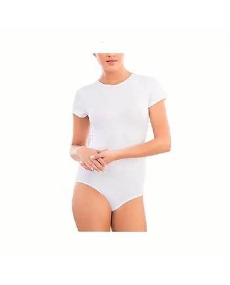 Imer 9257 Kadın Kısa Kol Çıtçıtlı Atlet