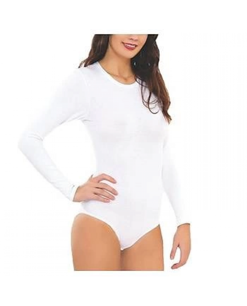 Imer 9261 Kadın Uzun Kol Çıtçıtlı Atlet