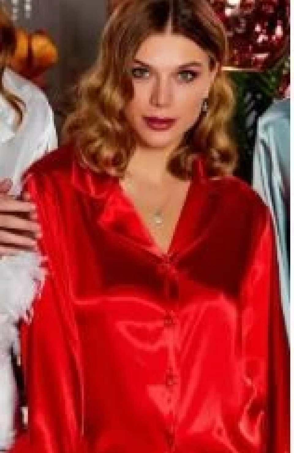 Jeremi 4031 Saten Pijama Takımı