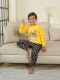 Kapitex 7101 Erkek Çocuk Uzun Kol Pijama Takımı