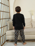 Kapitex 7101 Erkek Çocuk Uzun Kol Pijama Takımı