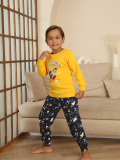 Kapitex 7114 Erkek Çocuk Uzun Kol Pijama Takımı