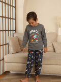 Kapitex 7114 Erkek Çocuk Uzun Kol Pijama Takımı