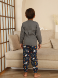 Kapitex 7114 Erkek Çocuk Uzun Kol Pijama Takımı