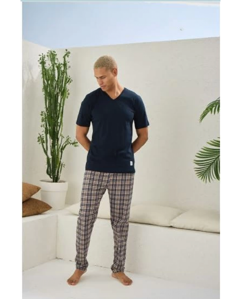 Kocabey 2099 Erkek V.Yaka Pijama Takım