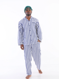 Kocabey 4007 Uzun Kol Çizgili Gaffur Erkek Pijama Takım