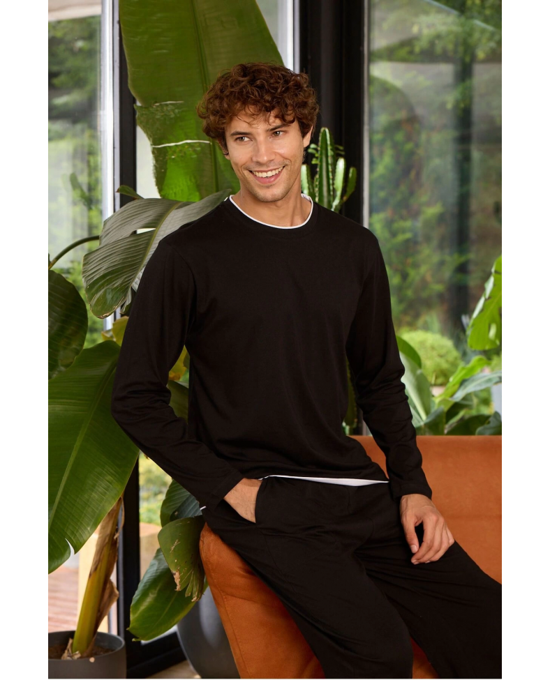 Kocabey 9222 Erkek O.Yaka Pijama Takım