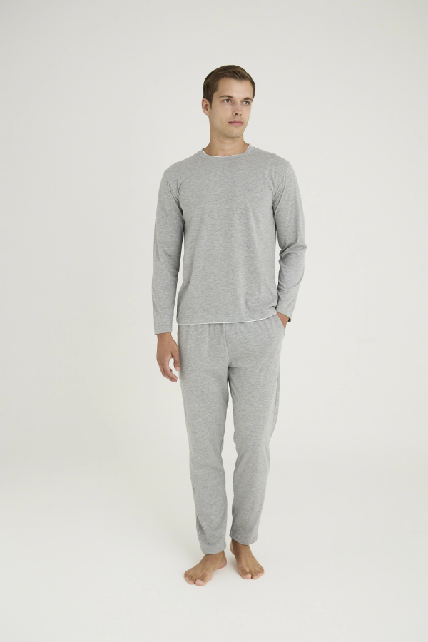 Kocabey 9222 Erkek O.Yaka Pijama Takım