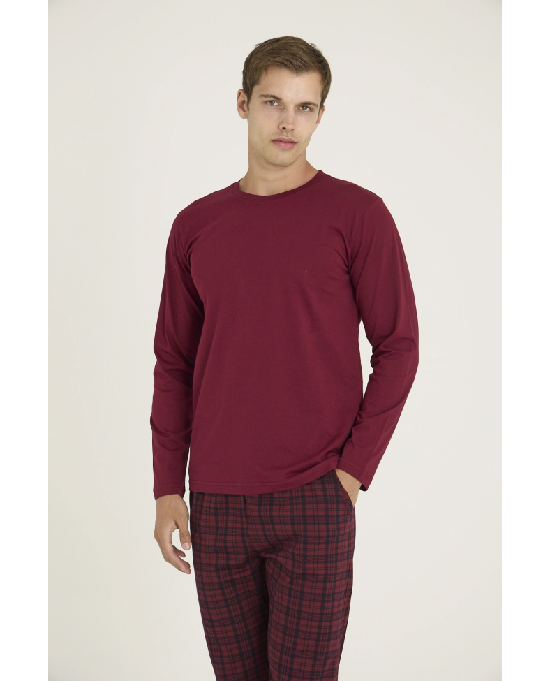 Kocabey 9273 Erkek  O Yaka Pijama Takımı