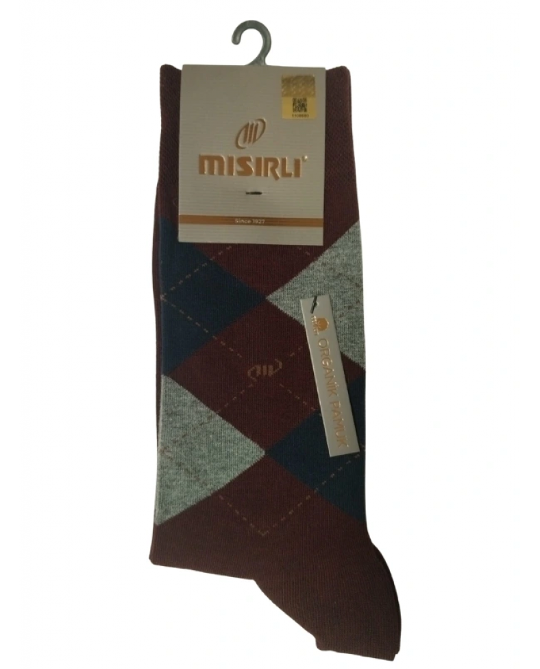 Mısırlı 60010 Erkek Pamuk Soket Çorap