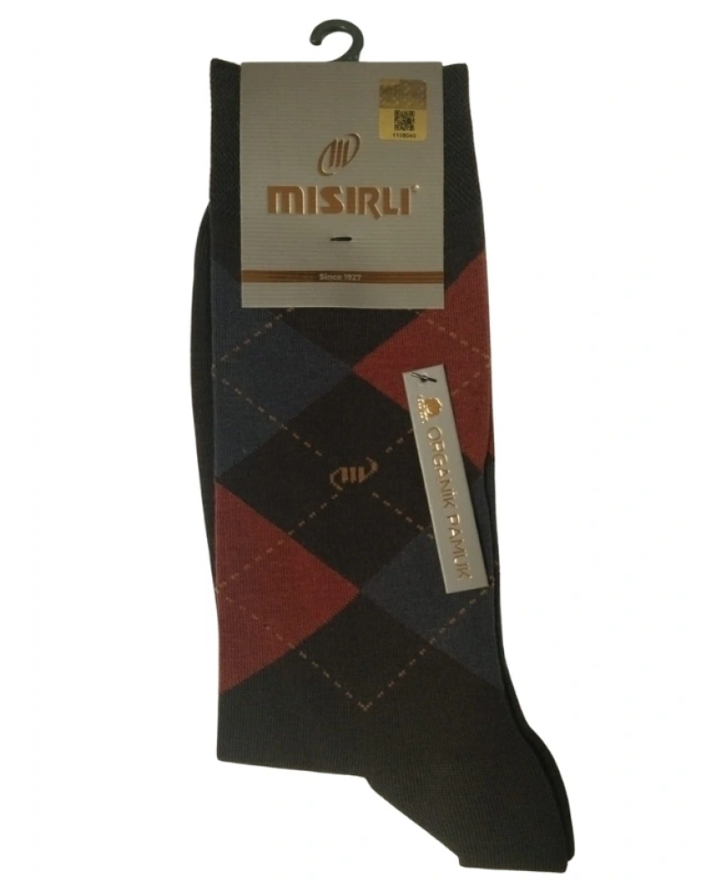 Mısırlı 60010 Erkek Pamuk Soket Çorap