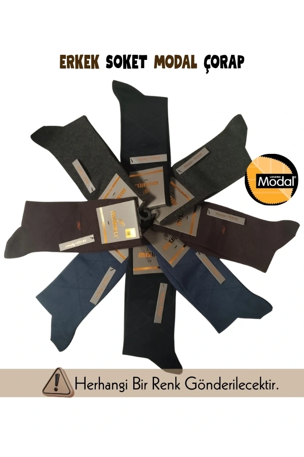 Mısırlı 61005 Erkek Modal Soket Çorap