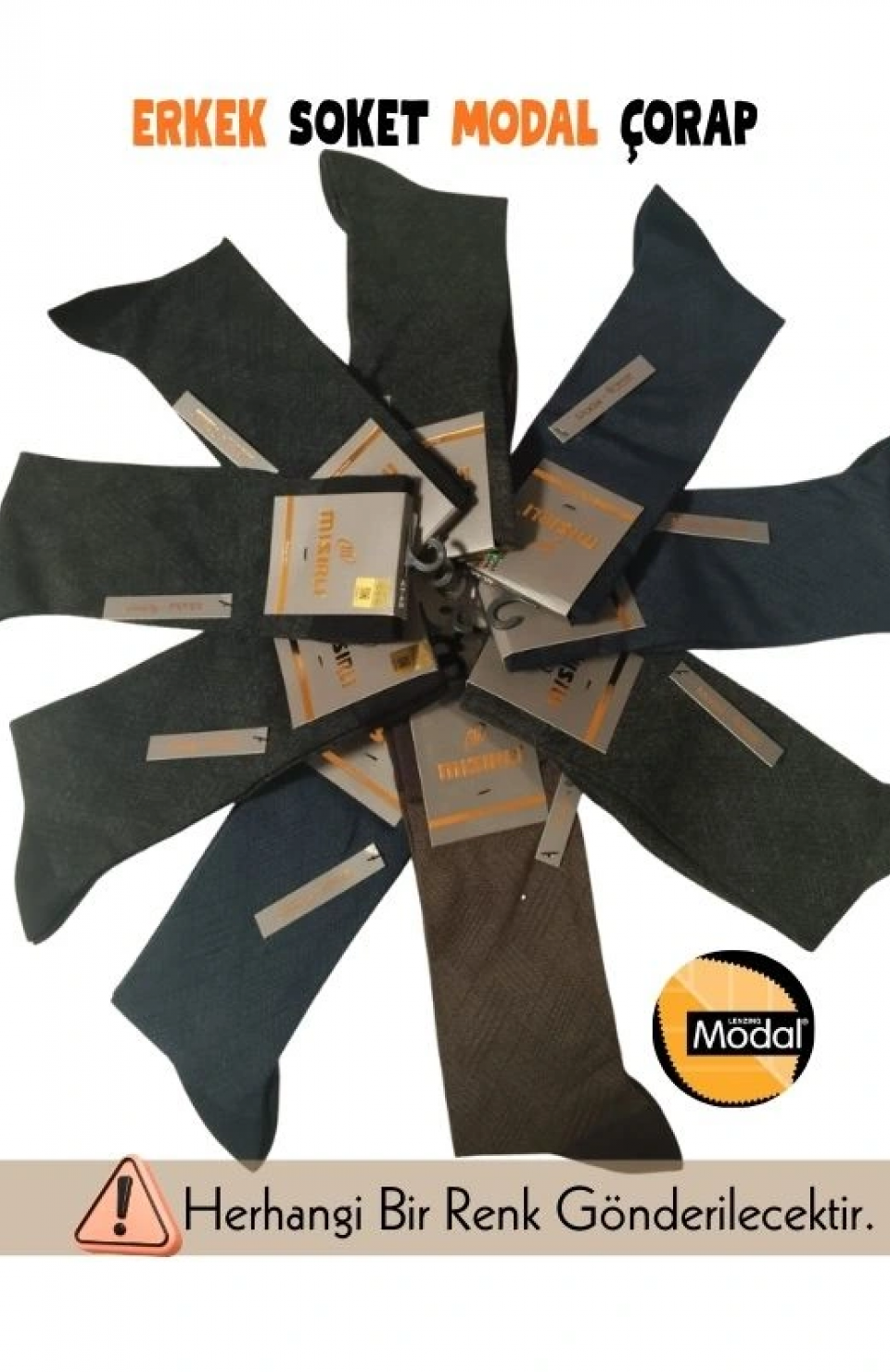 Mısırlı 61007 Erkek Modal Soket Çorap