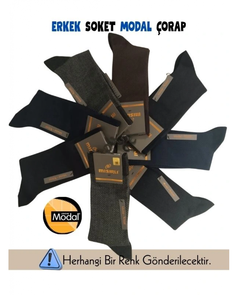 Mısırlı 61009 Erkek Modal Soket Çorap