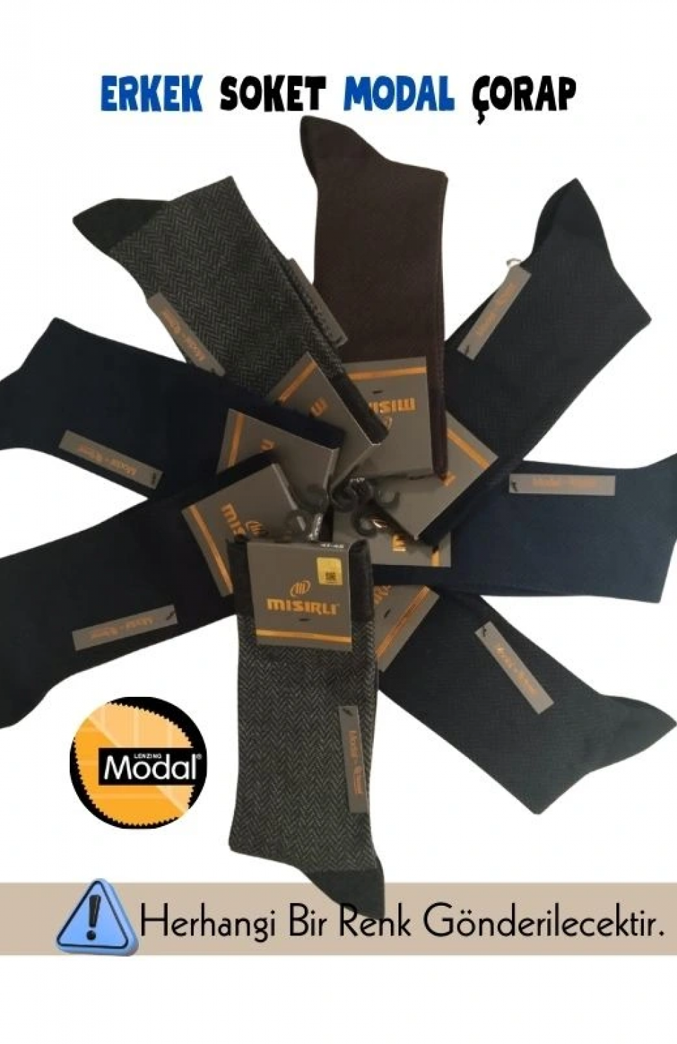 Mısırlı 61009 Erkek Modal Soket Çorap