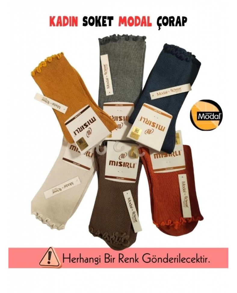 Mısırlı 71000 Kadın Modal Soket Çorap