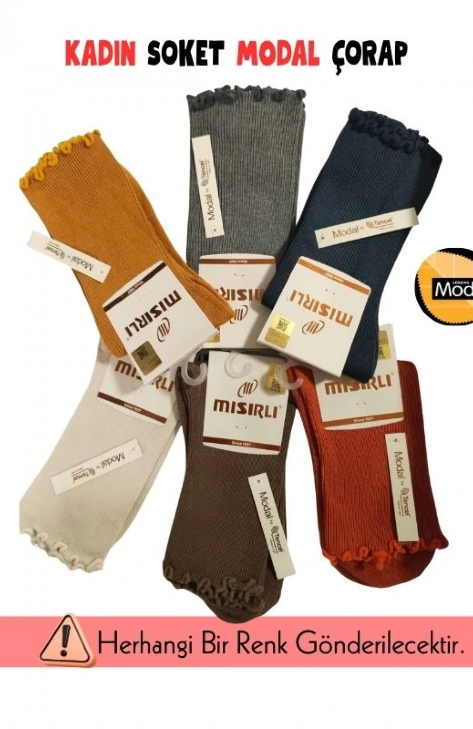 Mısırlı 71000 Kadın Modal Soket Çorap