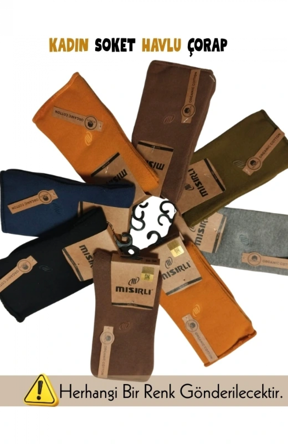 Mısırlı 74000 Kadın Havlu Soket Çorap
